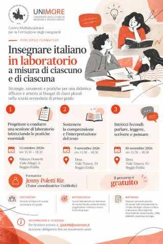 Insegnare italiano in laboratorio a misura di ciascuno e di ciascuna